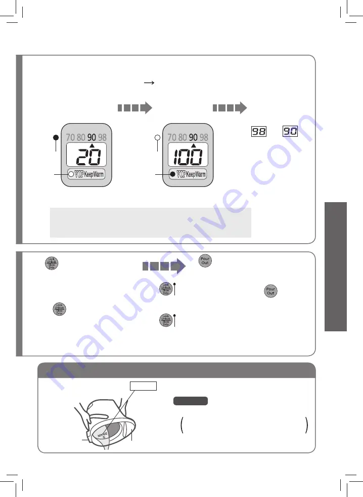 Panasonic NC-BG4000 Operating Instructions Manual Download Page 25