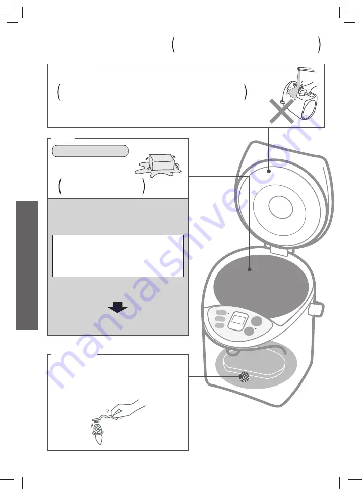 Panasonic NC-BG4000 Operating Instructions Manual Download Page 28