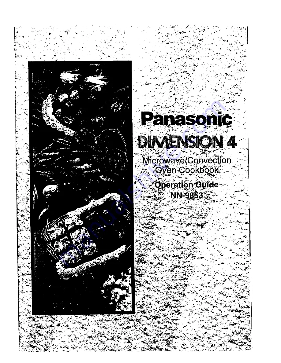 Panasonic NN-9853 Operation Manual Download Page 1