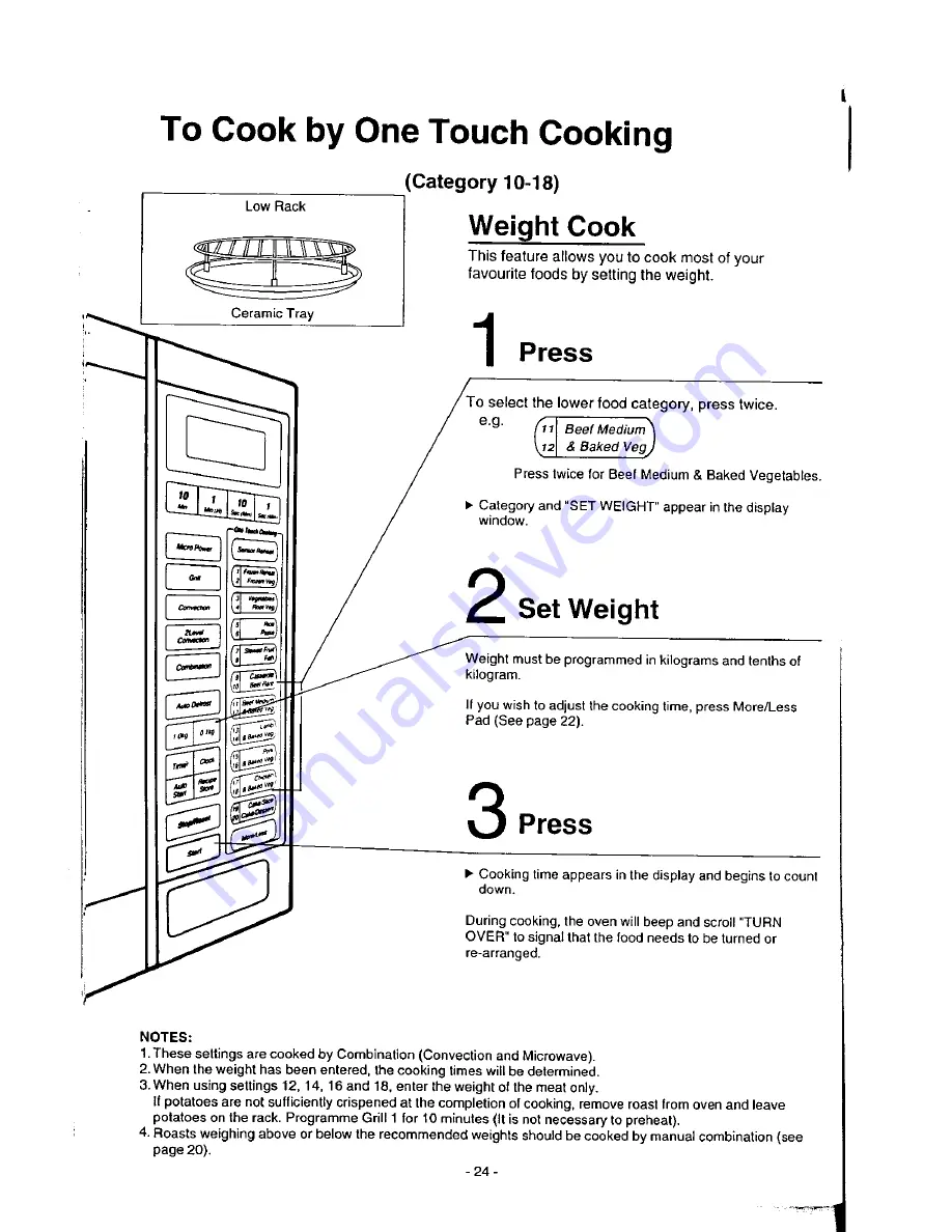 Panasonic NN-9853 Operation Manual Download Page 26