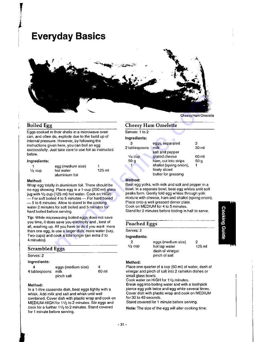 Panasonic NN-9853 Operation Manual Download Page 33