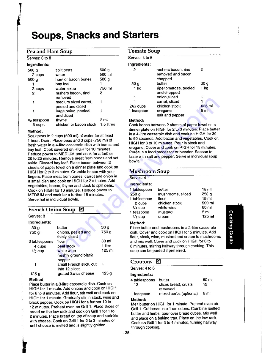 Panasonic NN-9853 Operation Manual Download Page 37