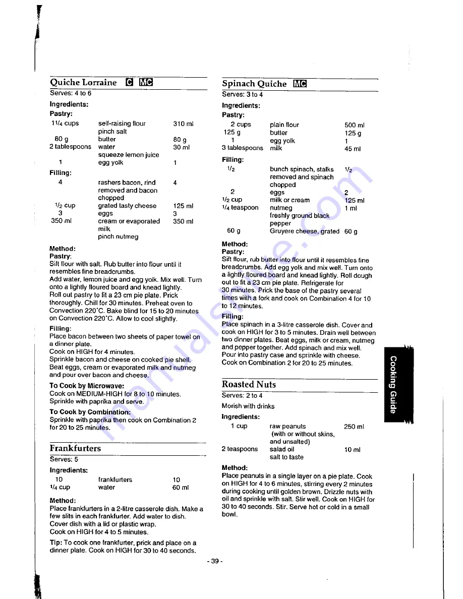 Panasonic NN-9853 Operation Manual Download Page 41