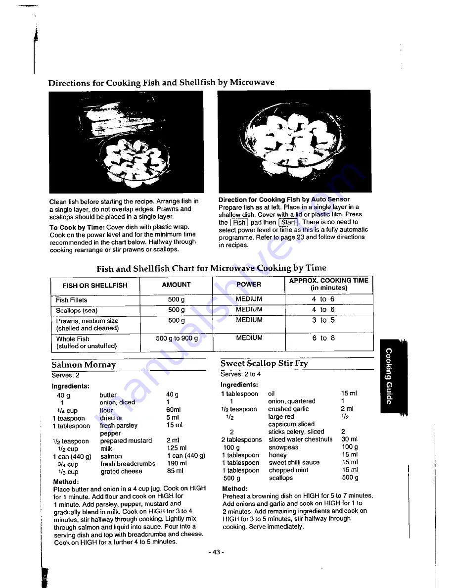 Panasonic NN-9853 Operation Manual Download Page 45