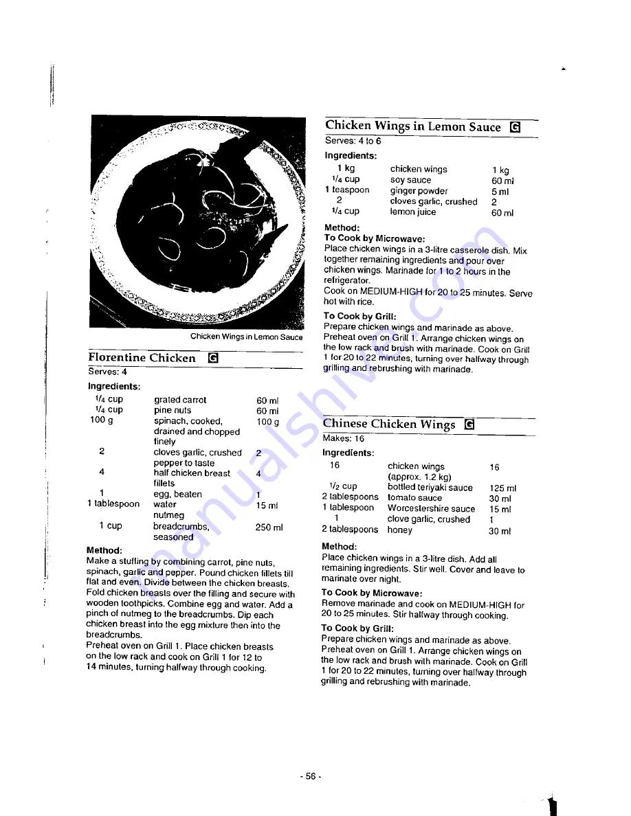 Panasonic NN-9853 Operation Manual Download Page 58