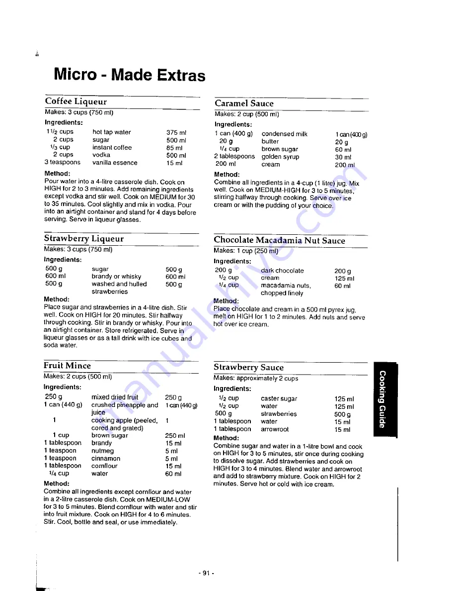 Panasonic NN-9853 Operation Manual Download Page 95