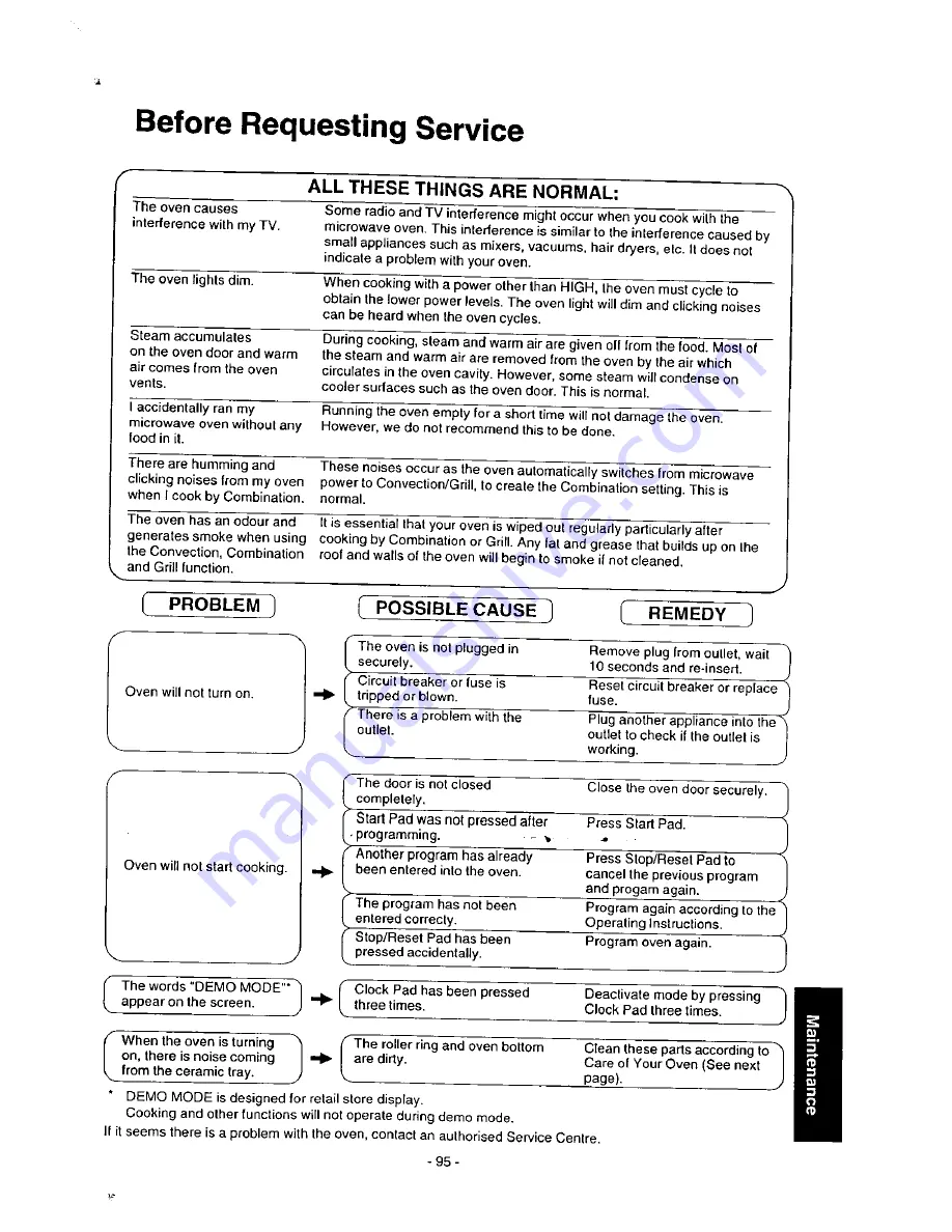 Panasonic NN-9853 Operation Manual Download Page 99