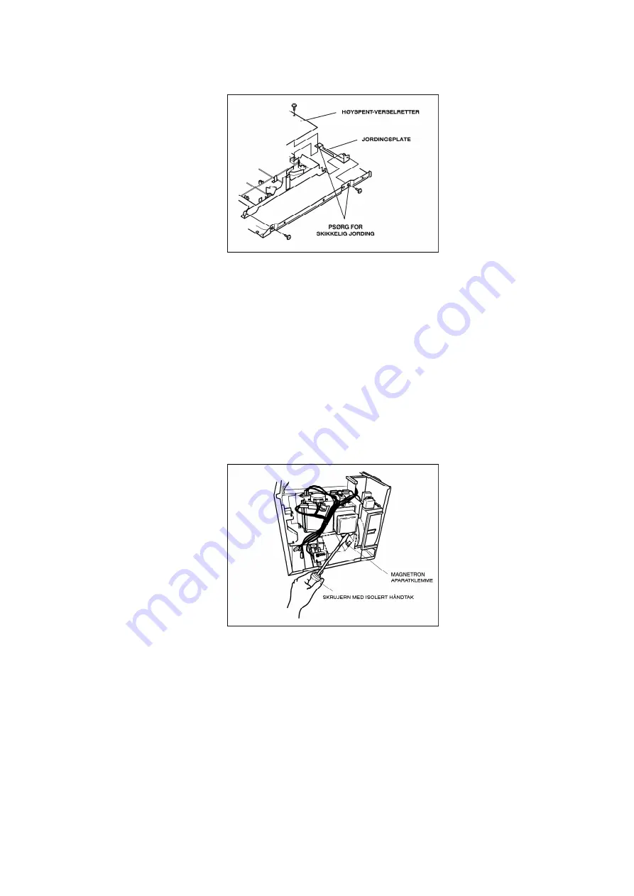 Panasonic NN-A890WB Service Manual Download Page 31