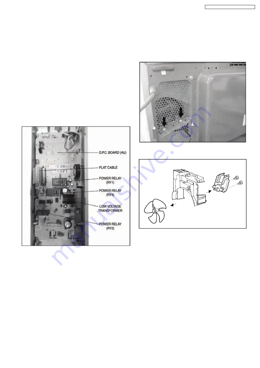 Panasonic NN-CT585S Service Manual Download Page 10