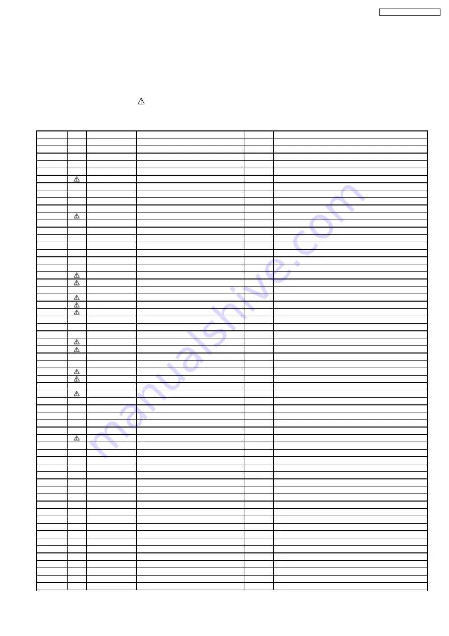 Panasonic NN-GD391S Service Manual Download Page 27