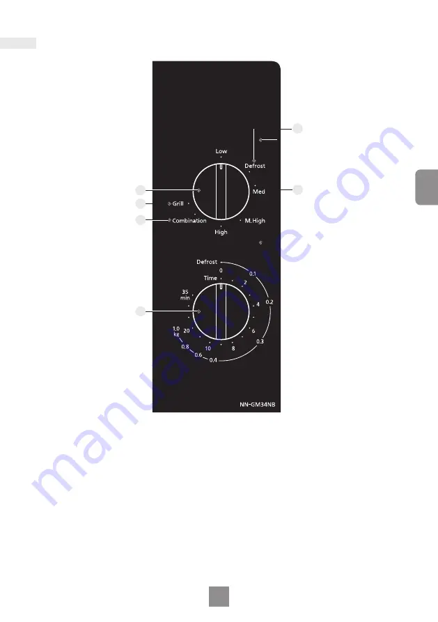 Panasonic NN-GM34NB Скачать руководство пользователя страница 37