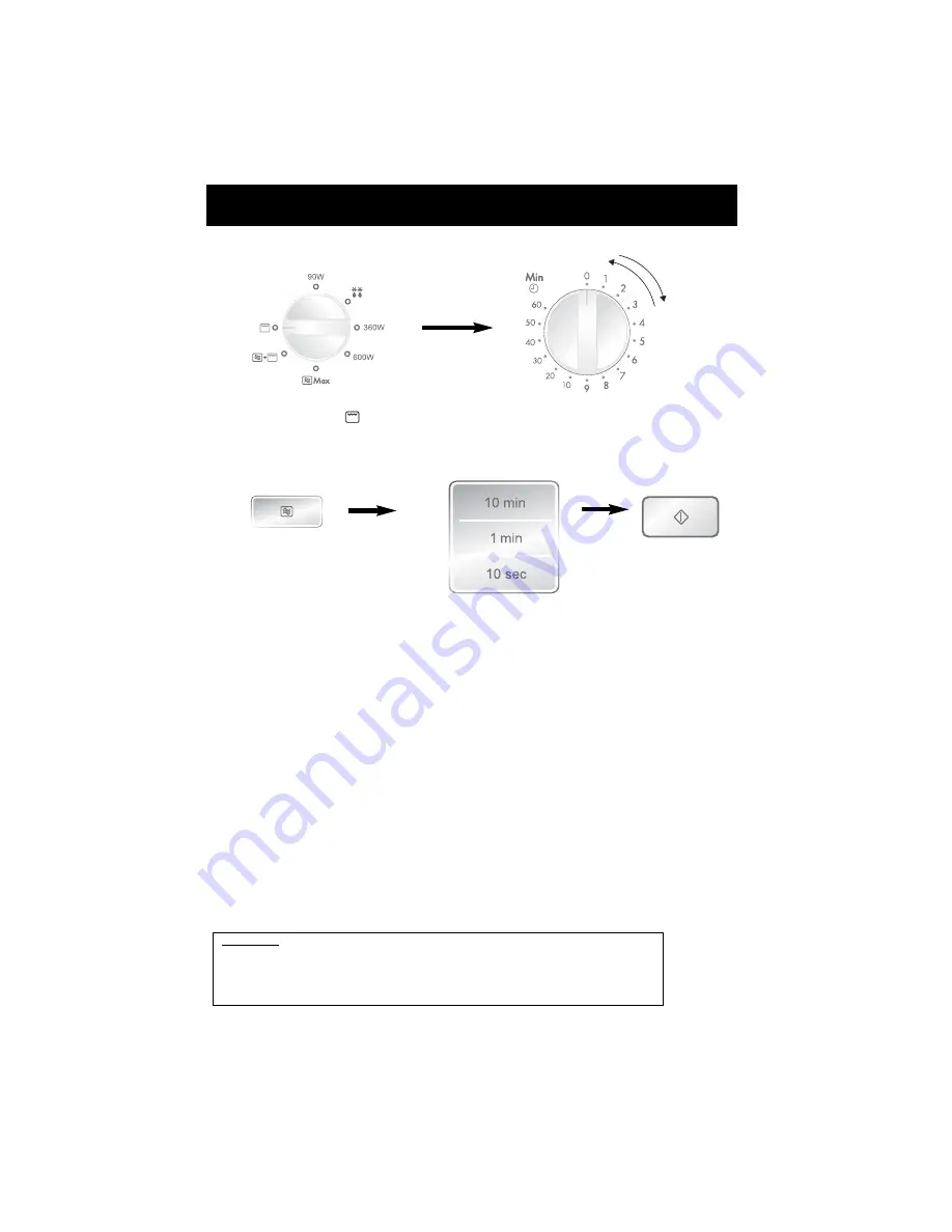 Panasonic NN-K105 Operating Instructions Manual Download Page 12