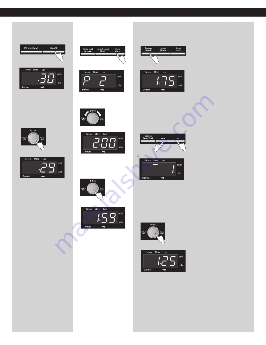 Panasonic NN-SD88LS Owner'S Manual Download Page 13