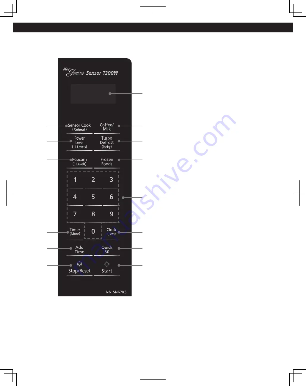 Panasonic NN-SN67KS Owner'S Manual Download Page 10