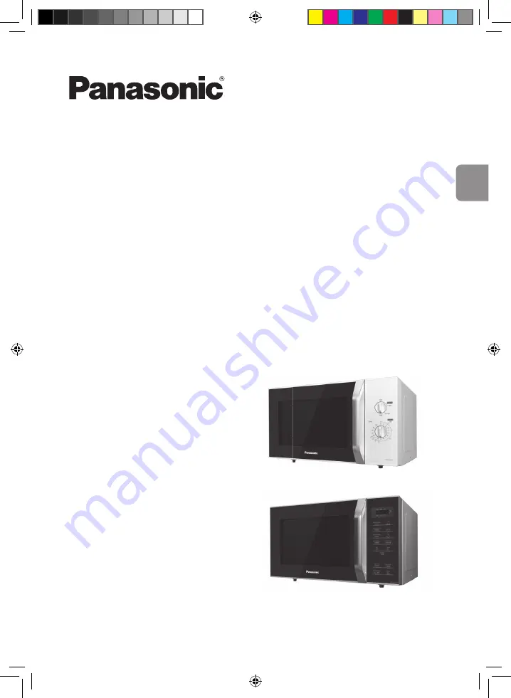 Panasonic NN-ST34HM Operating Instructions Manual Download Page 1