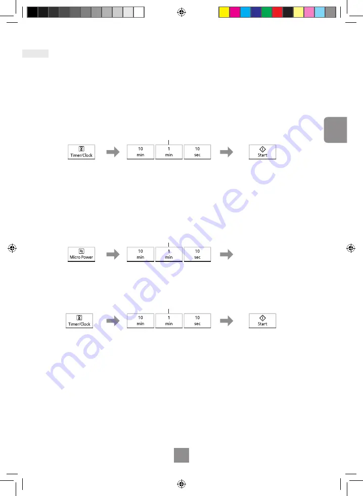 Panasonic NN-ST34HM Operating Instructions Manual Download Page 21