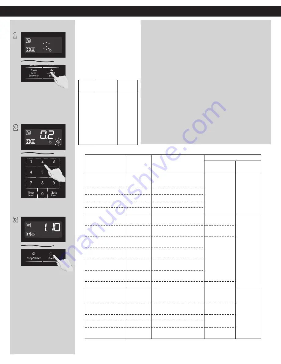 Panasonic NN-ST67KS Owner'S Manual Download Page 15