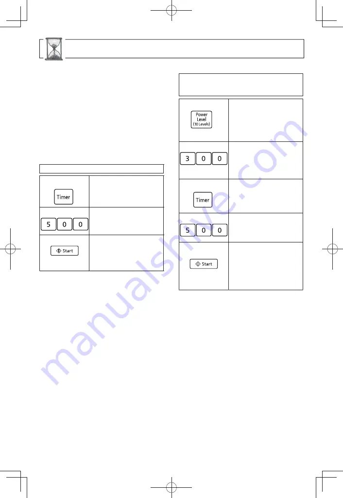 Panasonic NN-ST696S Operating Instructions Manual Download Page 25