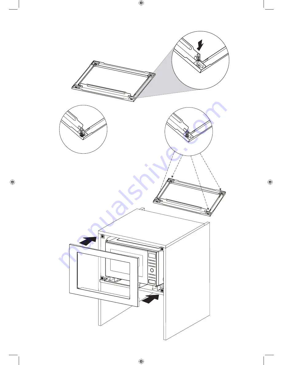 Panasonic NN-TKT52M Installation Instructions Manual Download Page 15