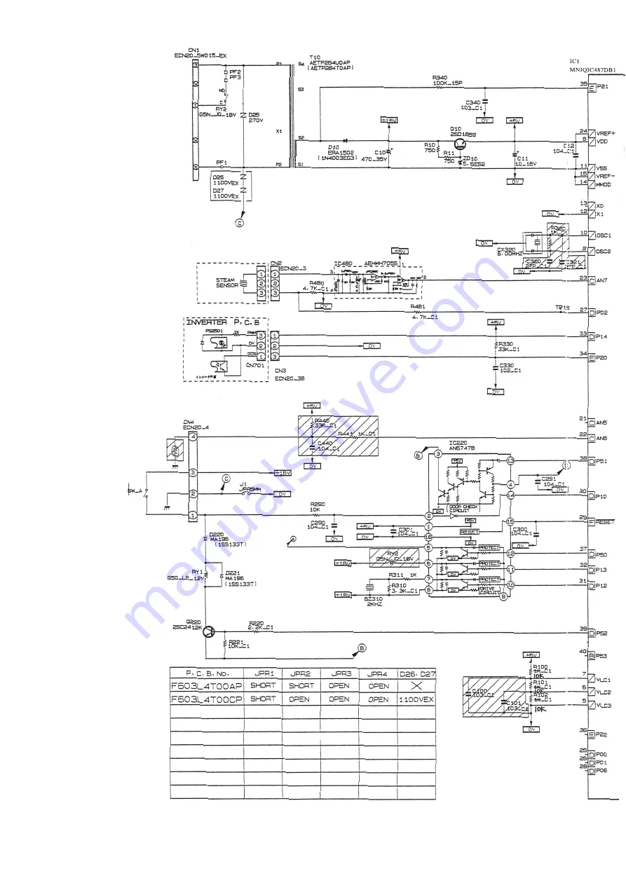 Panasonic NNP994 - MICROWAVE -2.2 CU.FT Service Manual Download Page 62