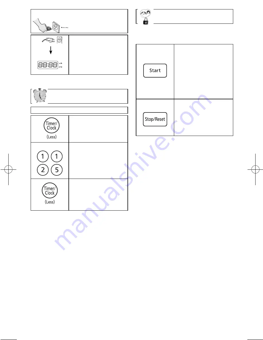 Panasonic NNSN773S Operating Instructions Manual Download Page 13