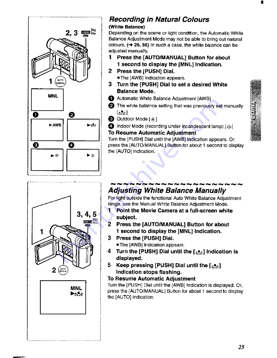 Panasonic NV-DS60A Скачать руководство пользователя страница 25