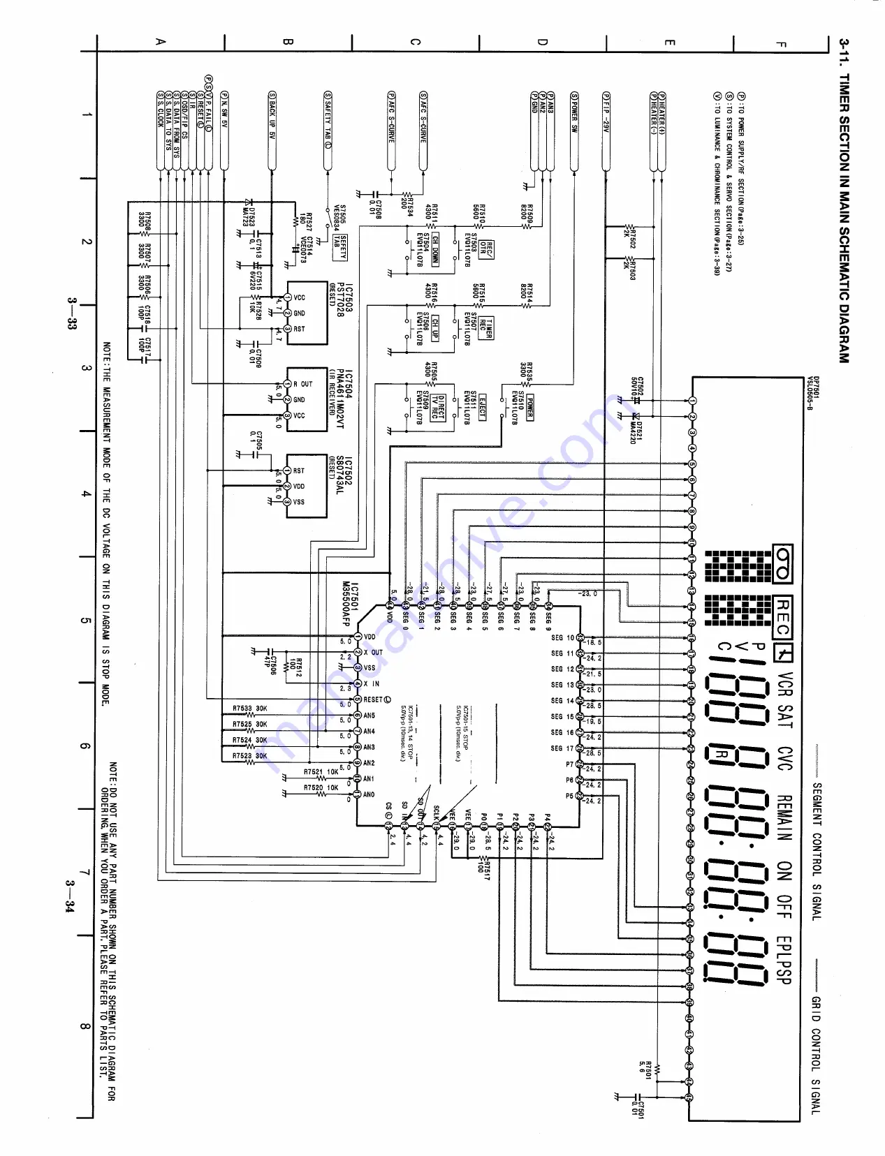 Panasonic NV-HD630 series Service Manual Download Page 57