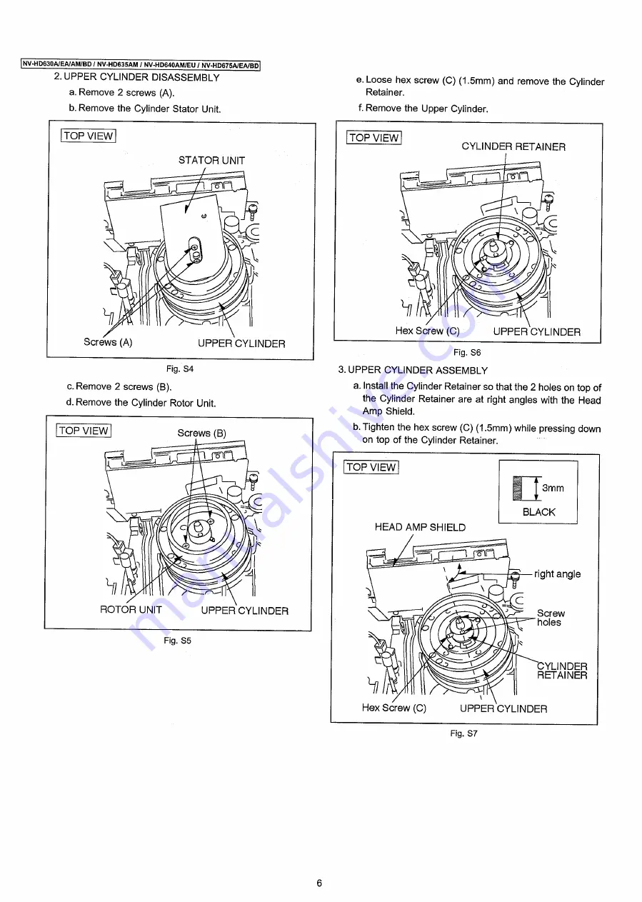 Panasonic NV-HD630A/EA/AM/BD Скачать руководство пользователя страница 6