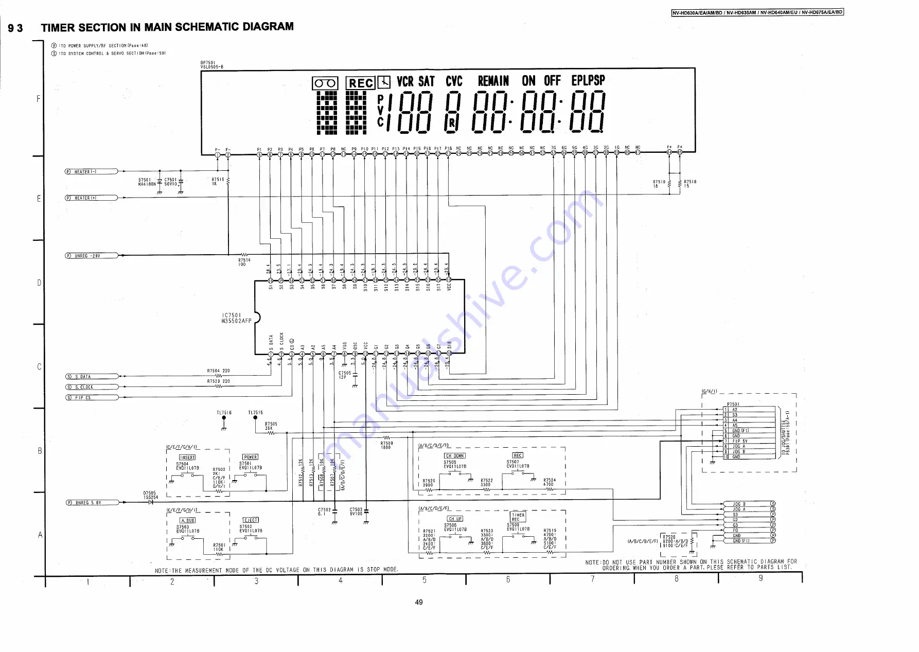 Panasonic NV-HD630A/EA/AM/BD Скачать руководство пользователя страница 49