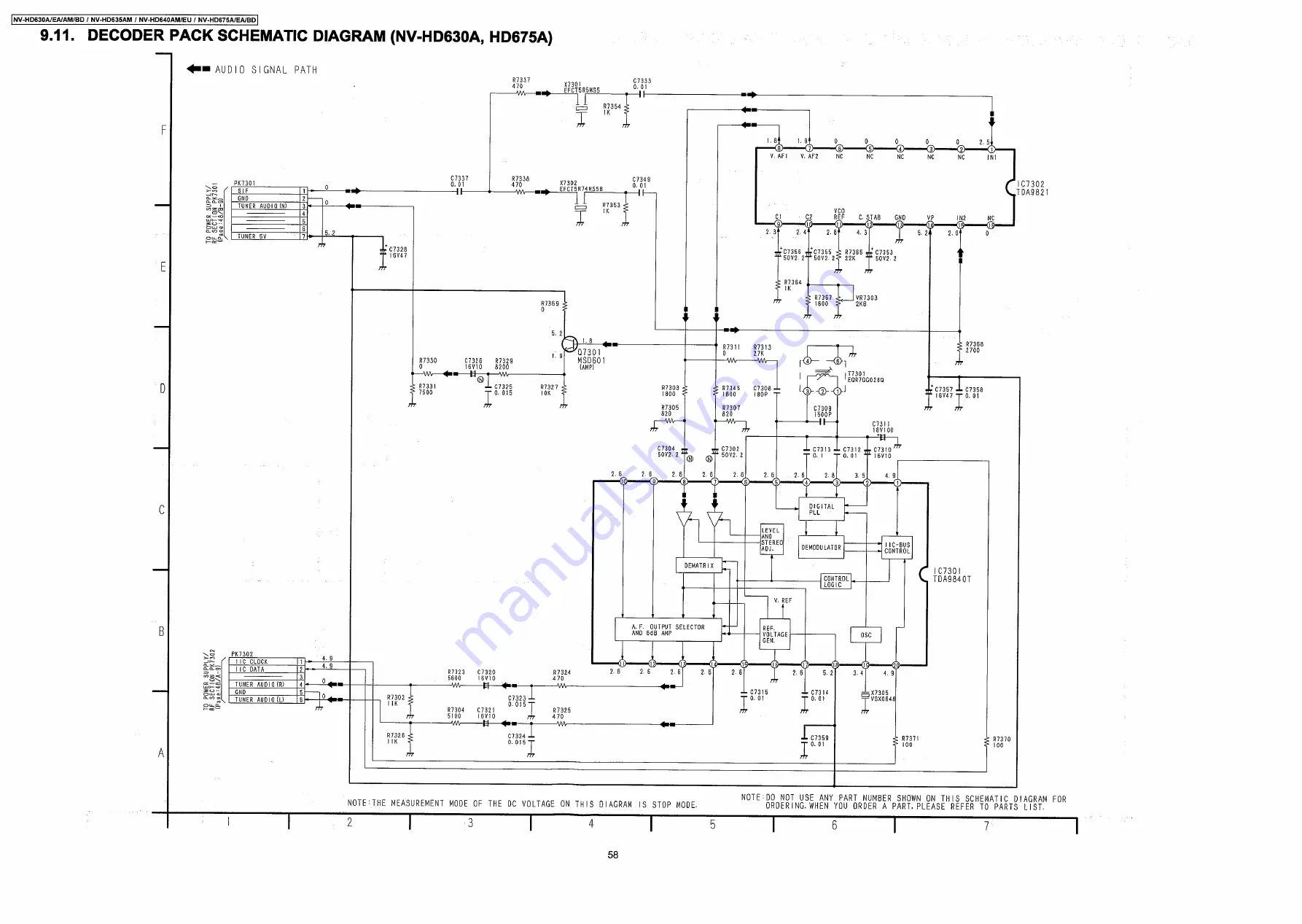 Panasonic NV-HD630A/EA/AM/BD Скачать руководство пользователя страница 57