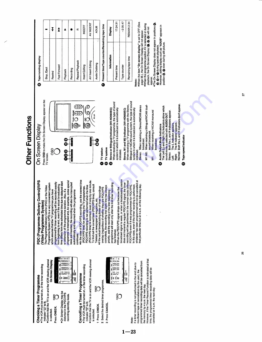 Panasonic NV-HD660 EG Service Manual Download Page 15