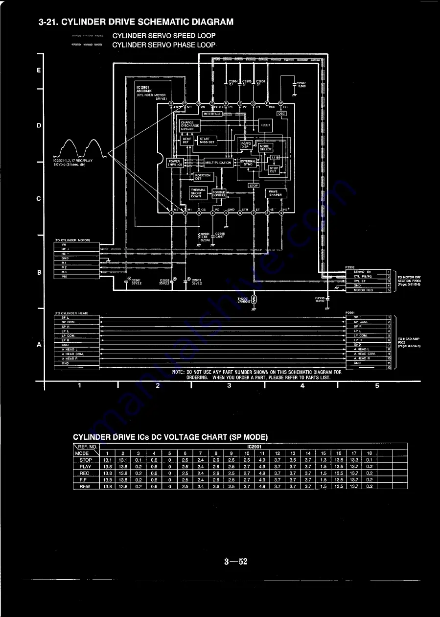 Panasonic NV-HD660 EG Service Manual Download Page 69