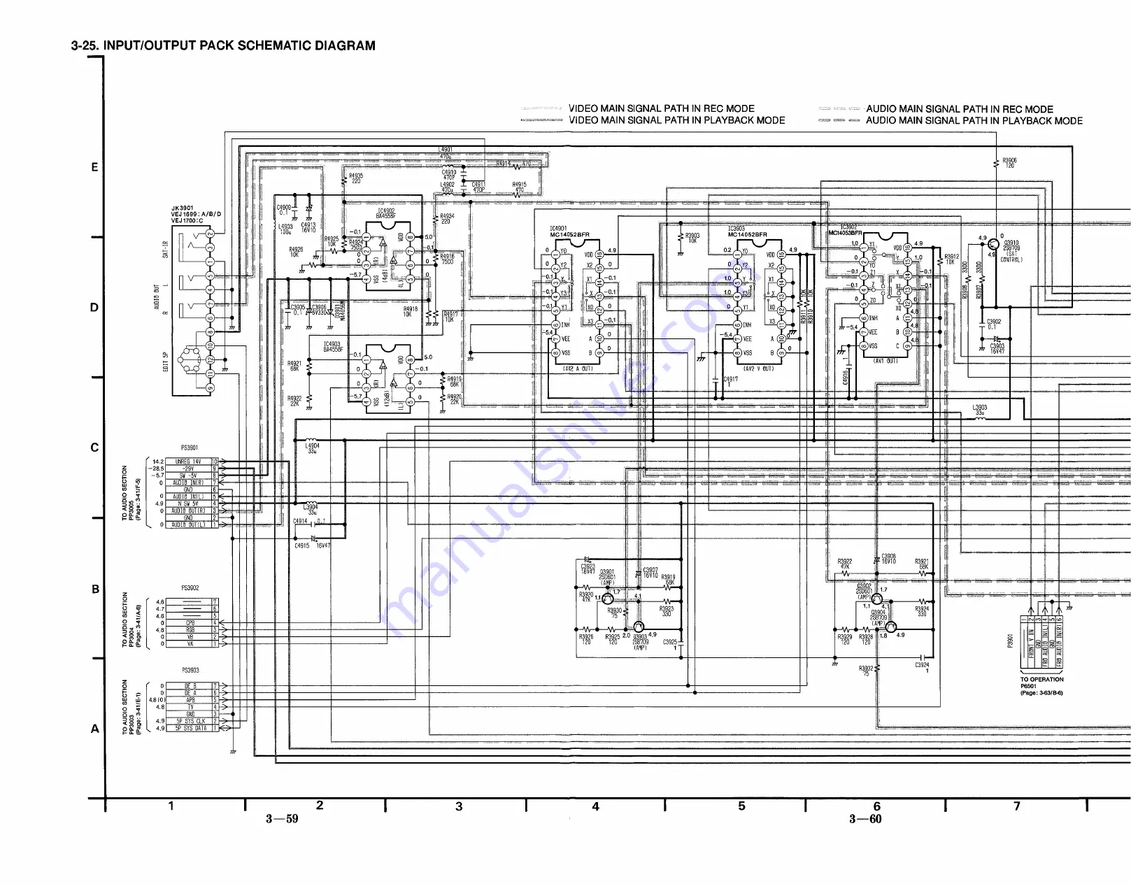 Panasonic NV-HD660 EG Service Manual Download Page 73