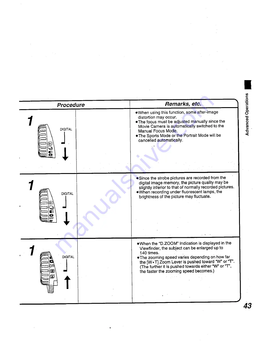 Panasonic NV-RX7A Operating Instructions Manual Download Page 42