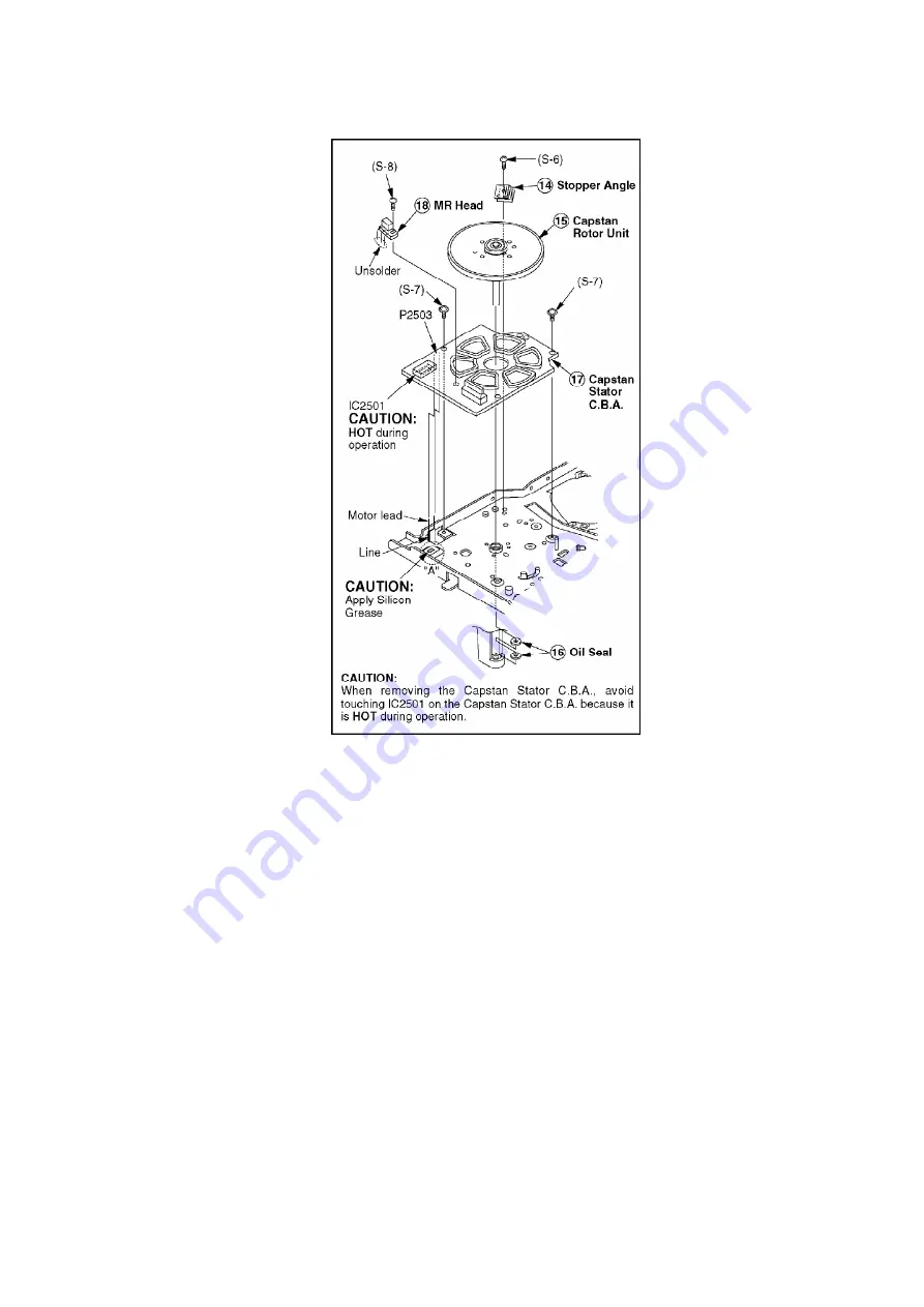 Panasonic OmniVision PV-C1321-K Service Manual Download Page 40