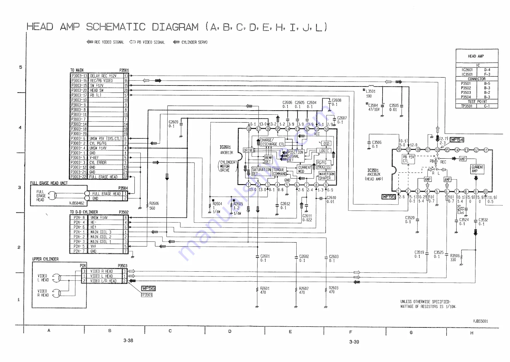 Panasonic OmniVision PV-M1326 Service Manual Download Page 66