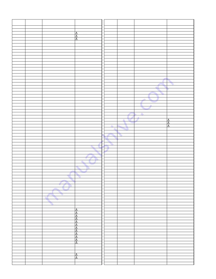 Panasonic OmniVision PV-M1326 Service Manual Download Page 122