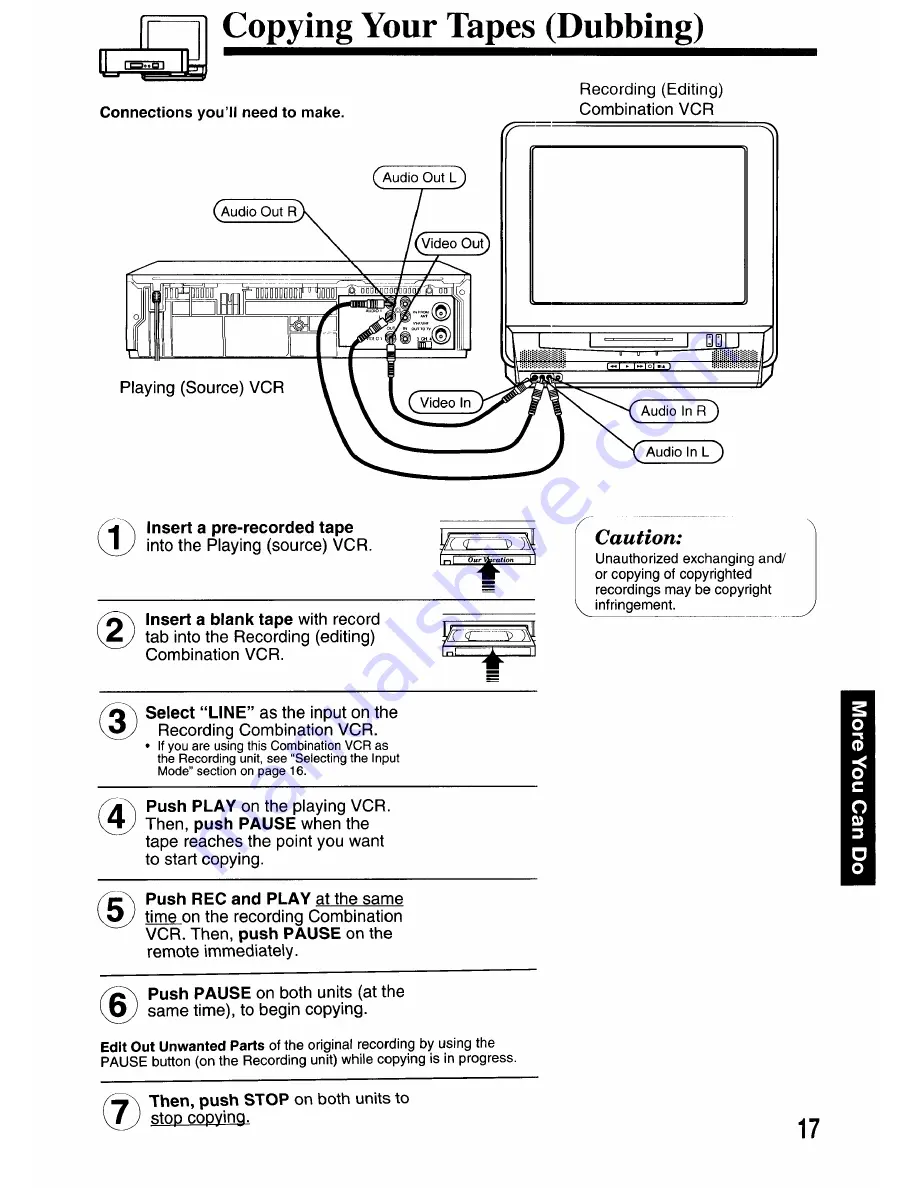 Panasonic OmniVision PV-M2776 Operating Instructions Manual Download Page 17