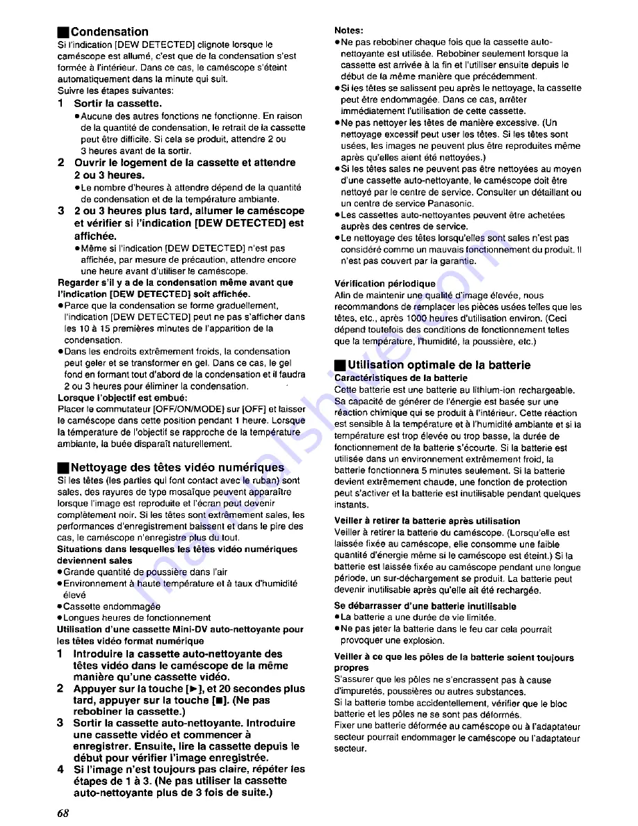 Panasonic Palmcorder PV-DC352 User Manual Download Page 152