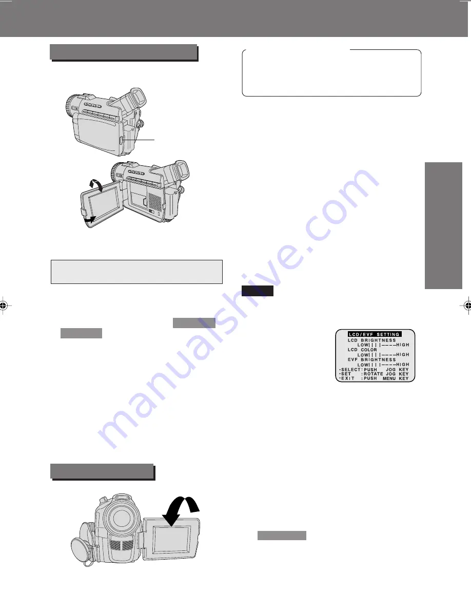 Panasonic Palmcorder PV-DV401 Operating Manual Download Page 23