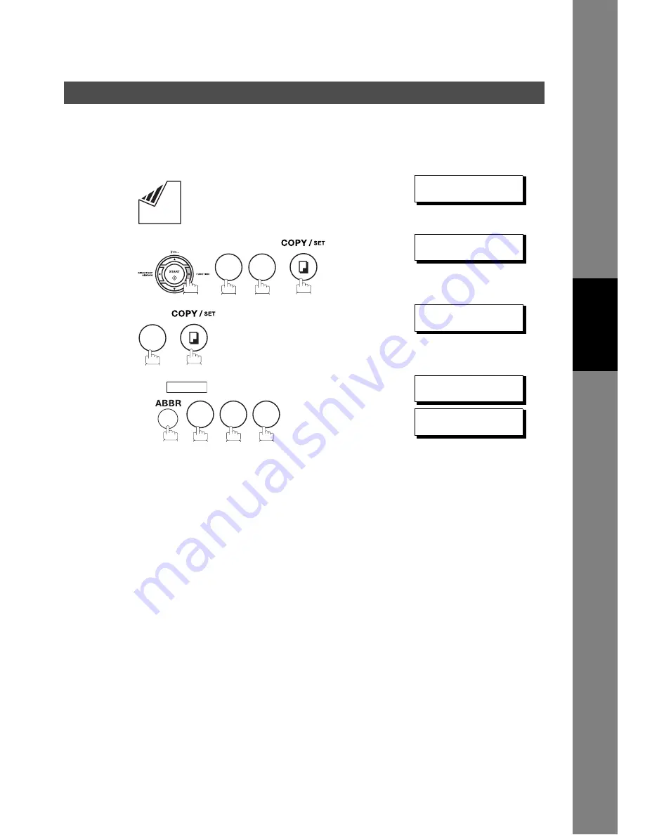 Panasonic Panafax DX-800 Fax Manual Download Page 113