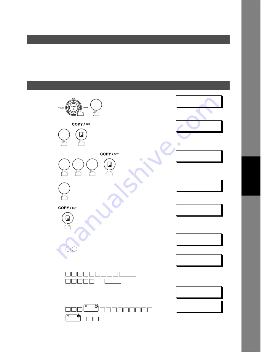 Panasonic Panafax DX-800 Fax Manual Download Page 149