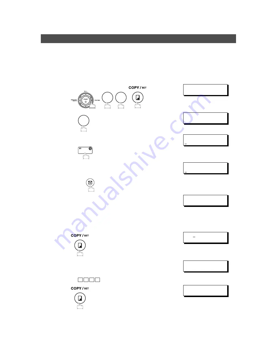 Panasonic Panafax DX-800 Fax Manual Download Page 184