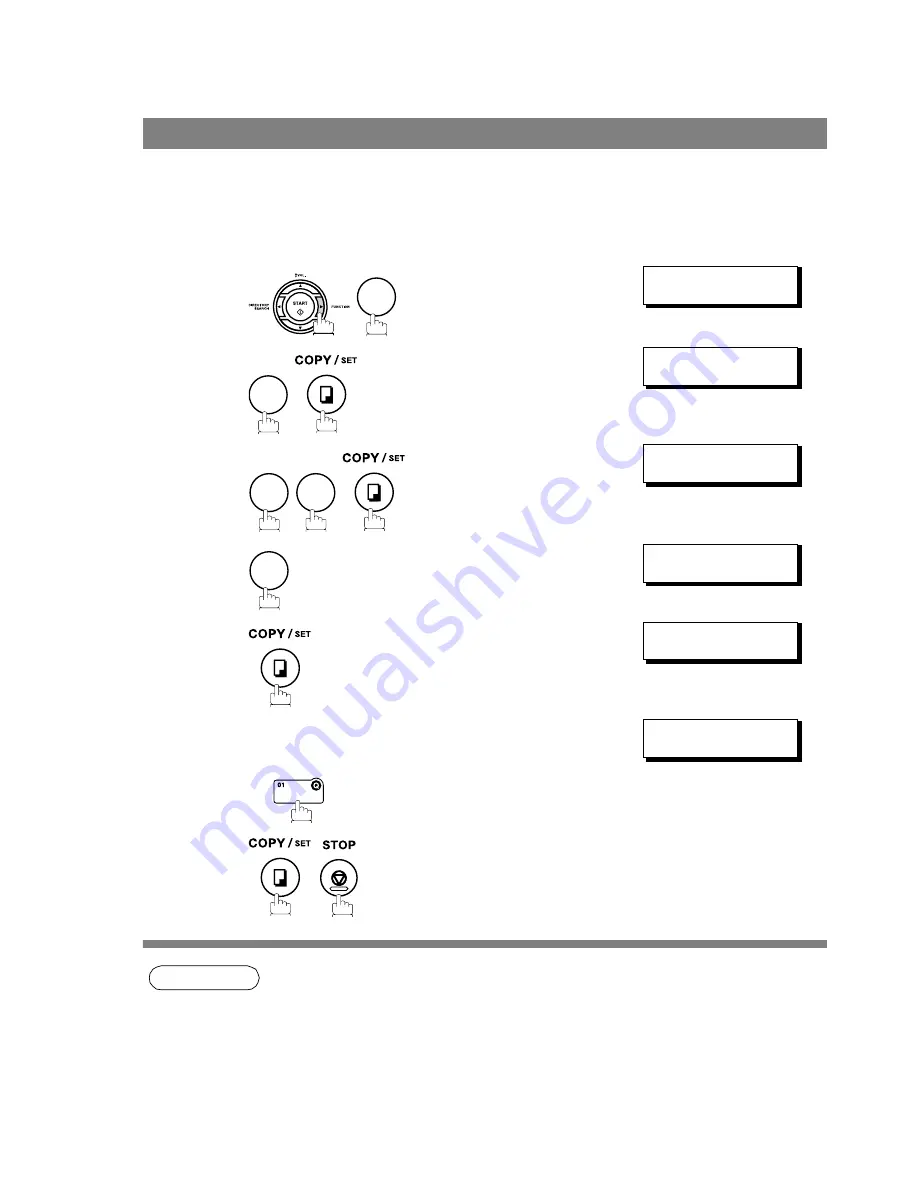 Panasonic Panafax UF-6100 Operating Instructions Manual Download Page 100