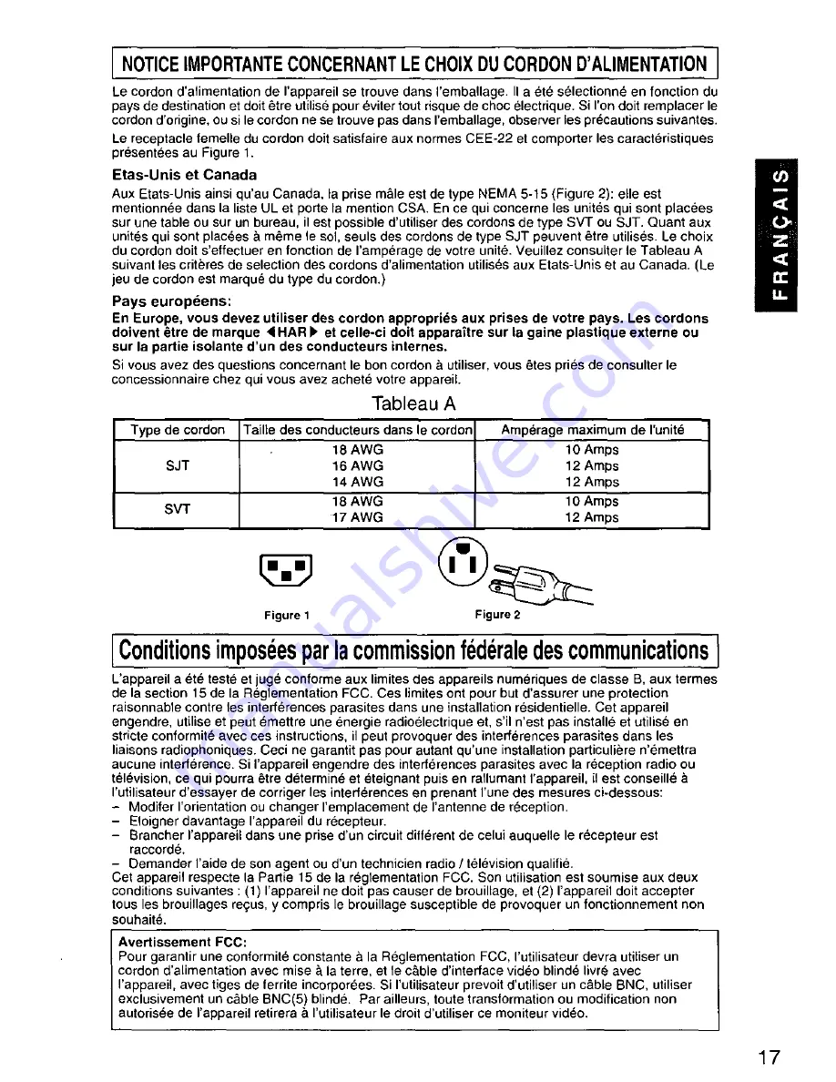 Panasonic PANASYNC TX-D9S45MB Скачать руководство пользователя страница 18