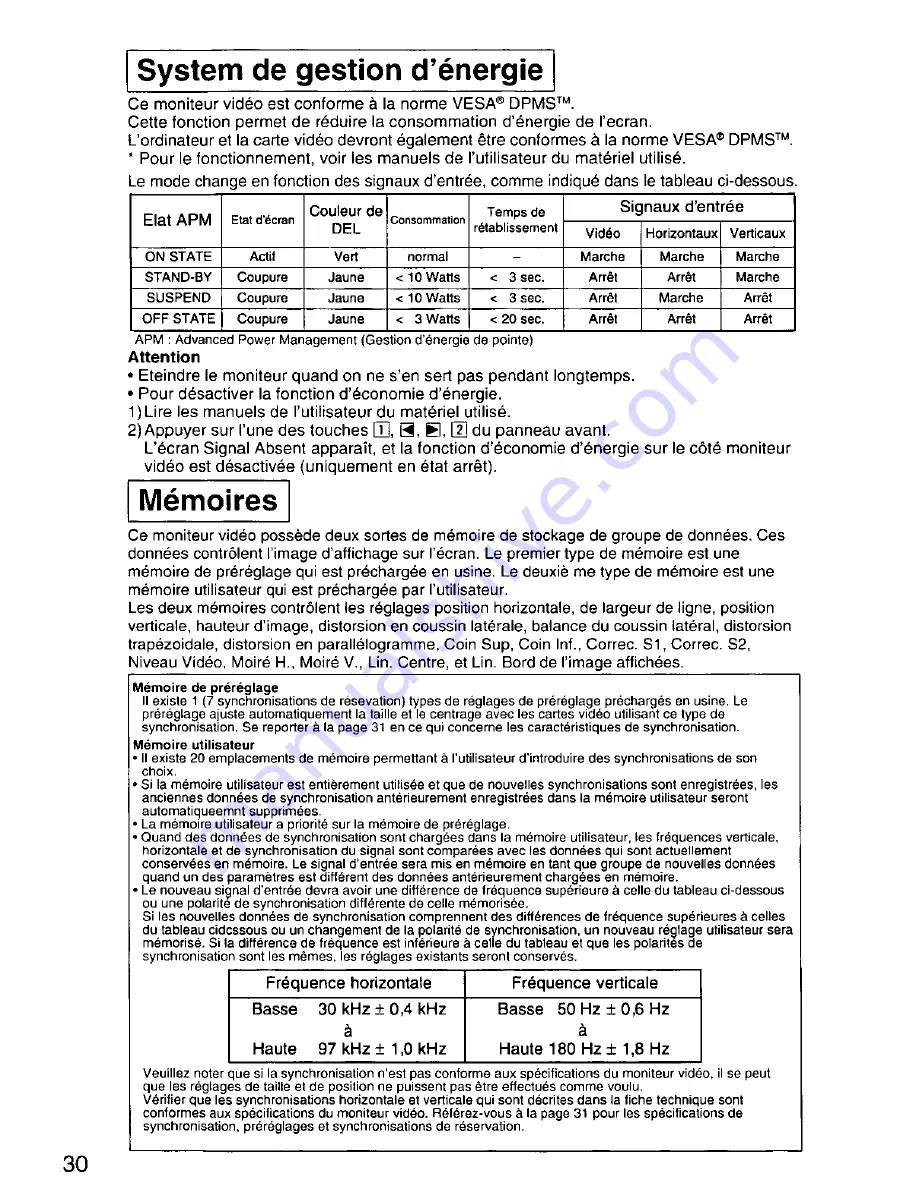 Panasonic PANASYNC TX-D9S45MB User Manual Download Page 31