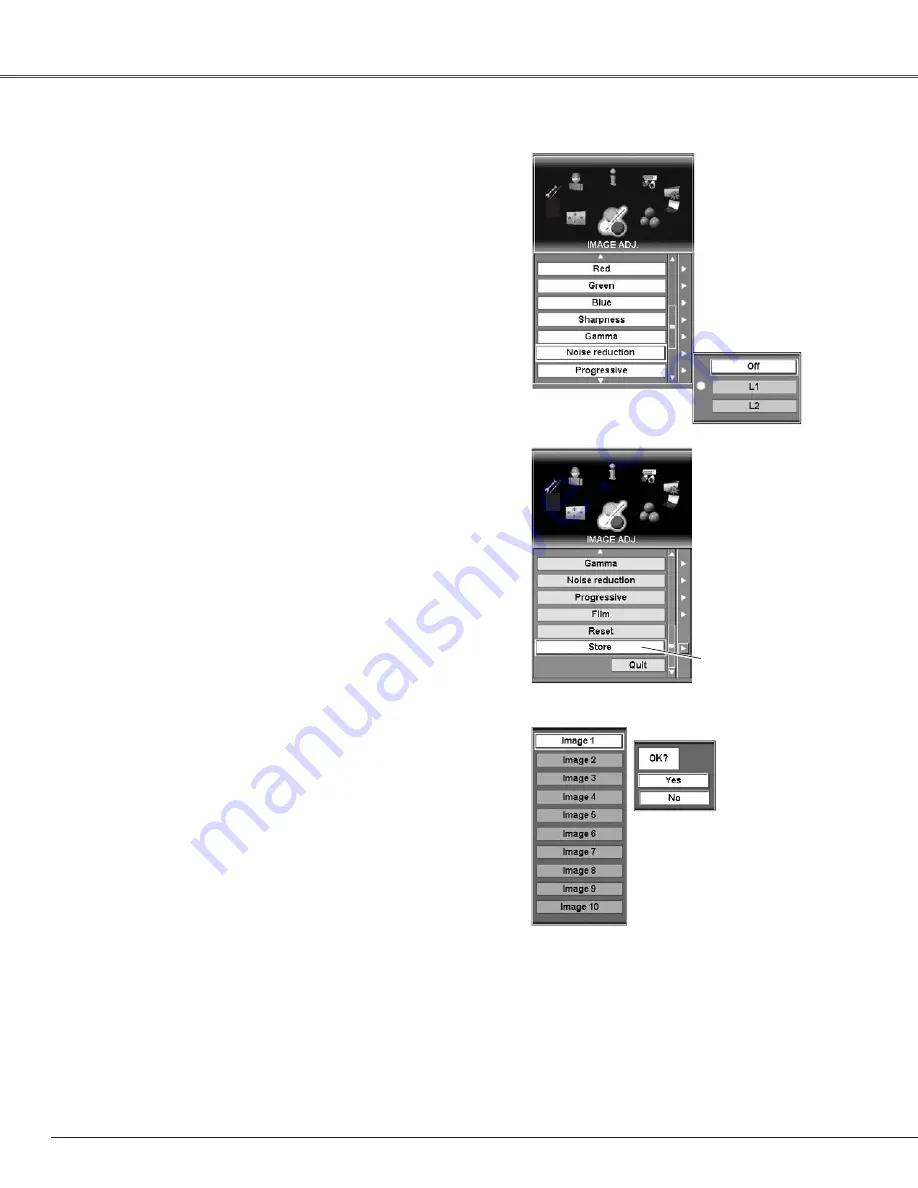 Panasonic PLC-XF60A Owner'S Manual Download Page 46