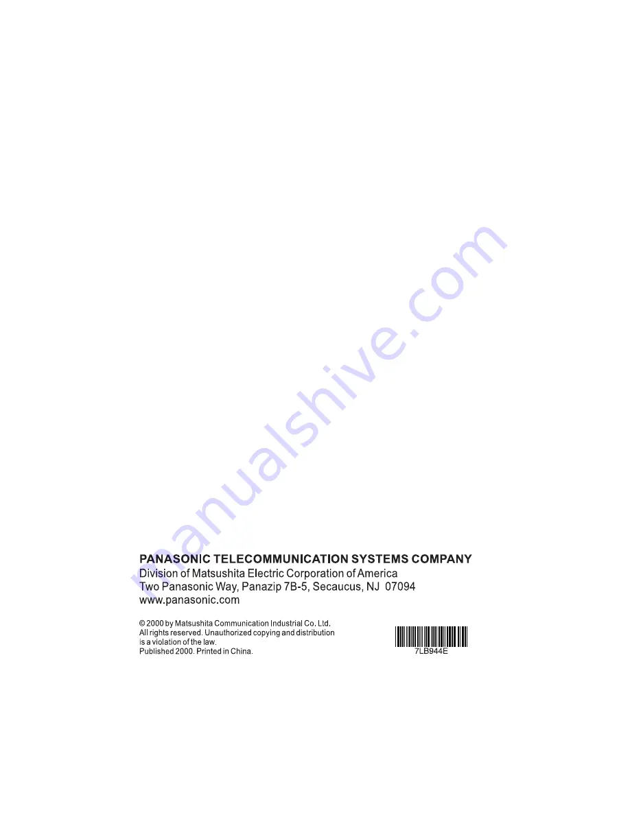 Panasonic ProMax EB-TX210 Series User Manual Download Page 112