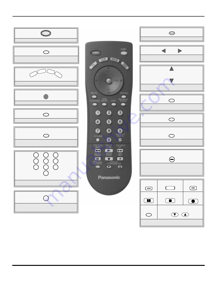 Panasonic PT-47WX52C Скачать руководство пользователя страница 18