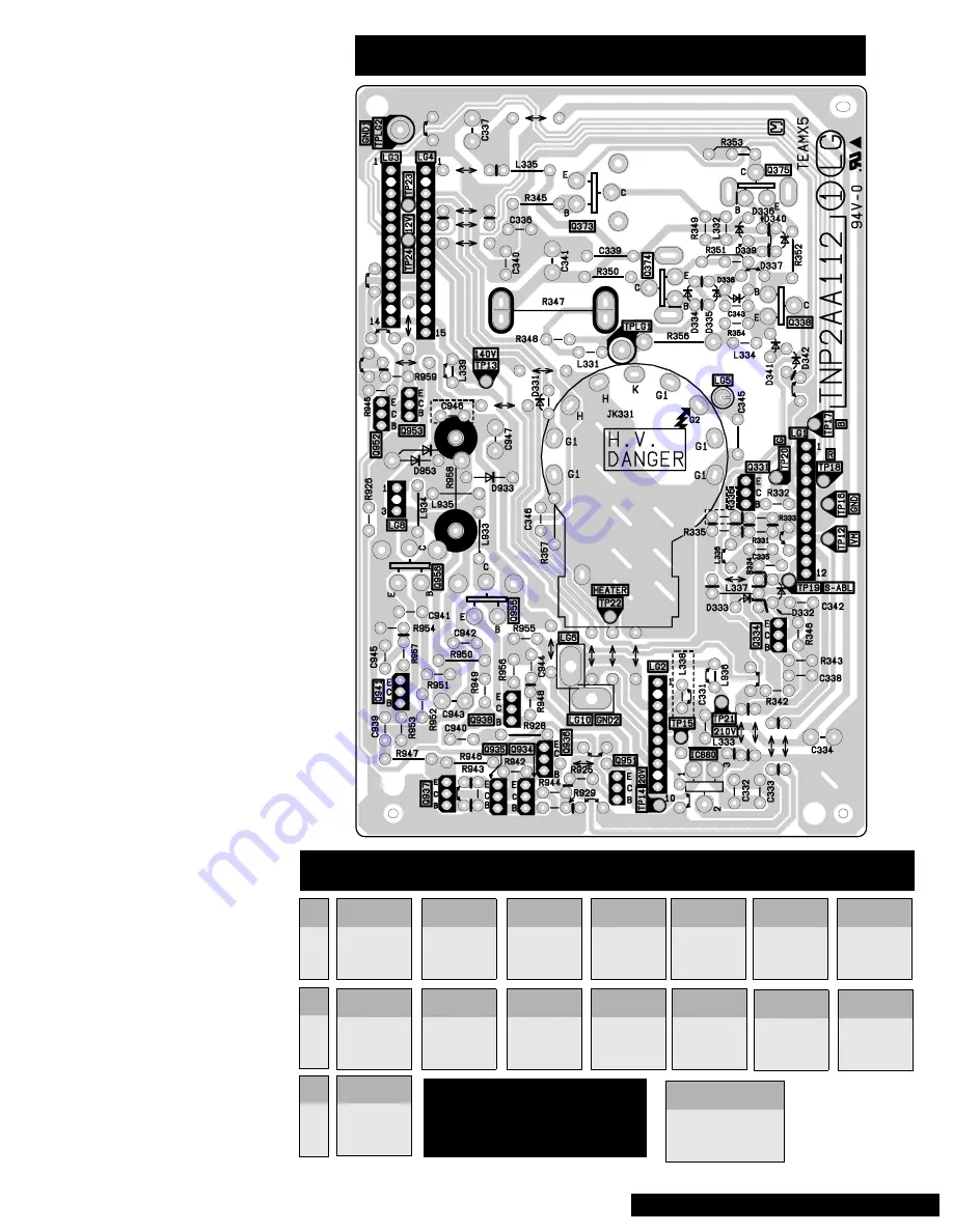 Panasonic PT-51HX42CF Service Manual Download Page 133